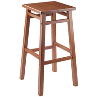 Winsome Carter Bar Stool 29", Teak Finish