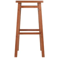 Winsome Carter Bar Stool 29", Teak Finish