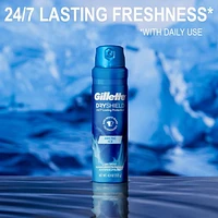 Gillette Dry Spray Antiperspirant and Deodorant for Men Arctic Ice