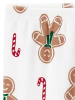 Carter's Child of Mine Toddler Girl 2pc PJ - Gingerbread Candycane, 12 Months - 5T