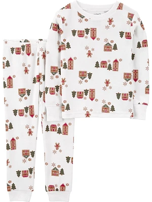 Carter's Child of Mine Pyjama 2 pièces pour tout-petit - Maison en pain d'épice ivoire 12 Mois-5T