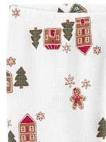 Carter's Child of Mine Pyjama 2 pièces pour tout-petit - Maison en pain d'épice ivoire 12 Mois-5T