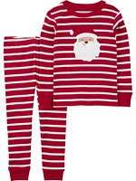 Carter's Child of Mine Neutre pour tout-petit - Père Noël à rayures rouges 12 mois - 5T