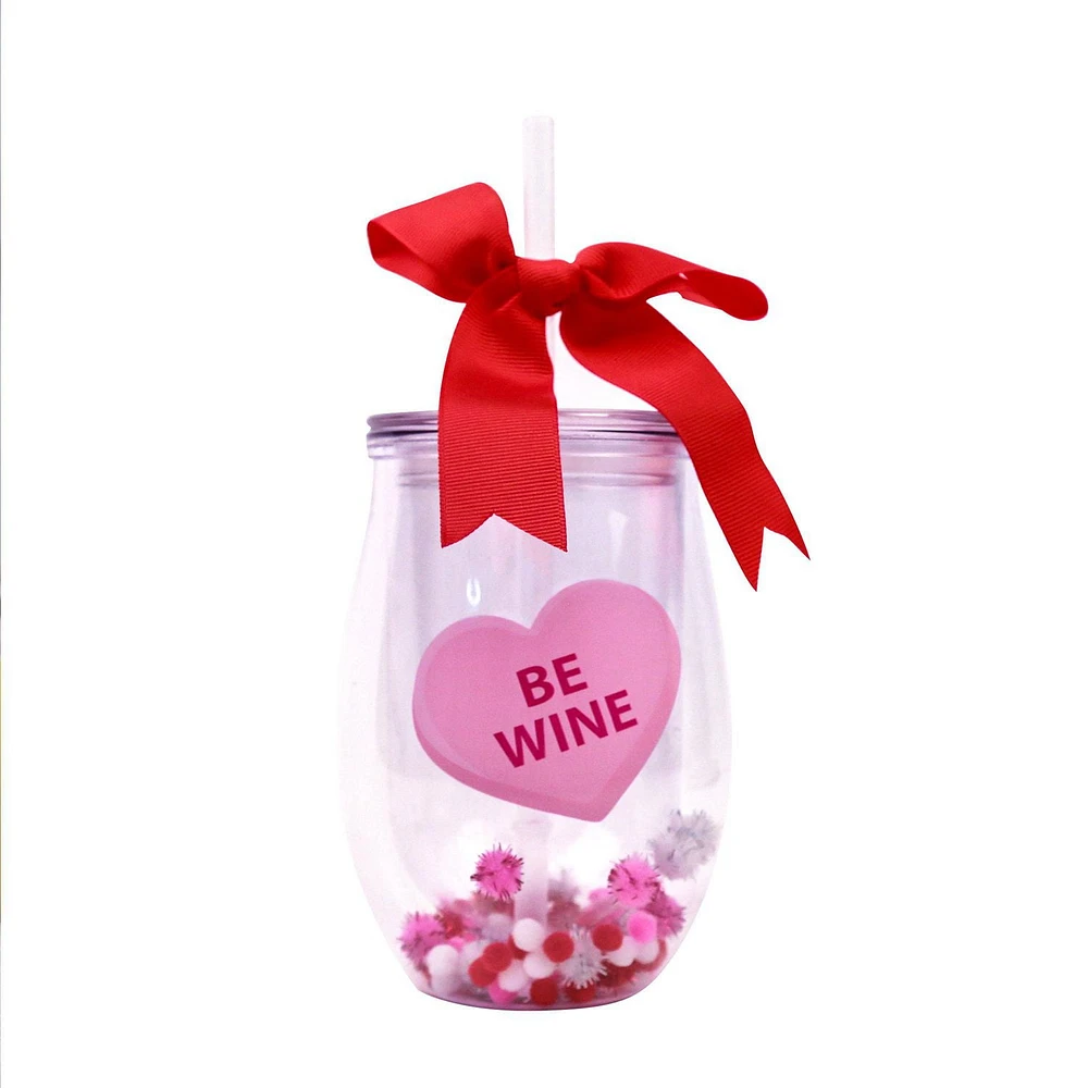 Way To Celebrate Double Wall Tumbler VALENTINE DECOR