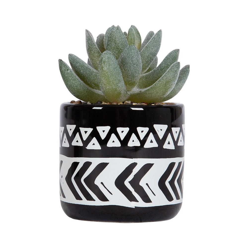 hometrends Taboo Mini Faux Succulent