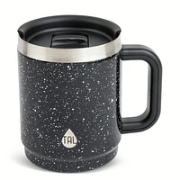 TAL Stainless Steel Boulder Coffee Mug 14 fl oz, Black