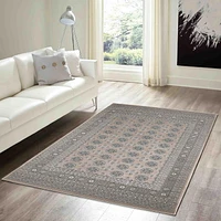 ECARPET Bokhara Oriental Area Rug  for Living Room, Dining Bedroom