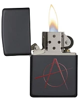 Zippo Black Matte Anarchy (20842)