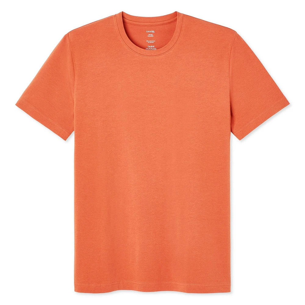 George Men's Stretch Crew Neckline Tee