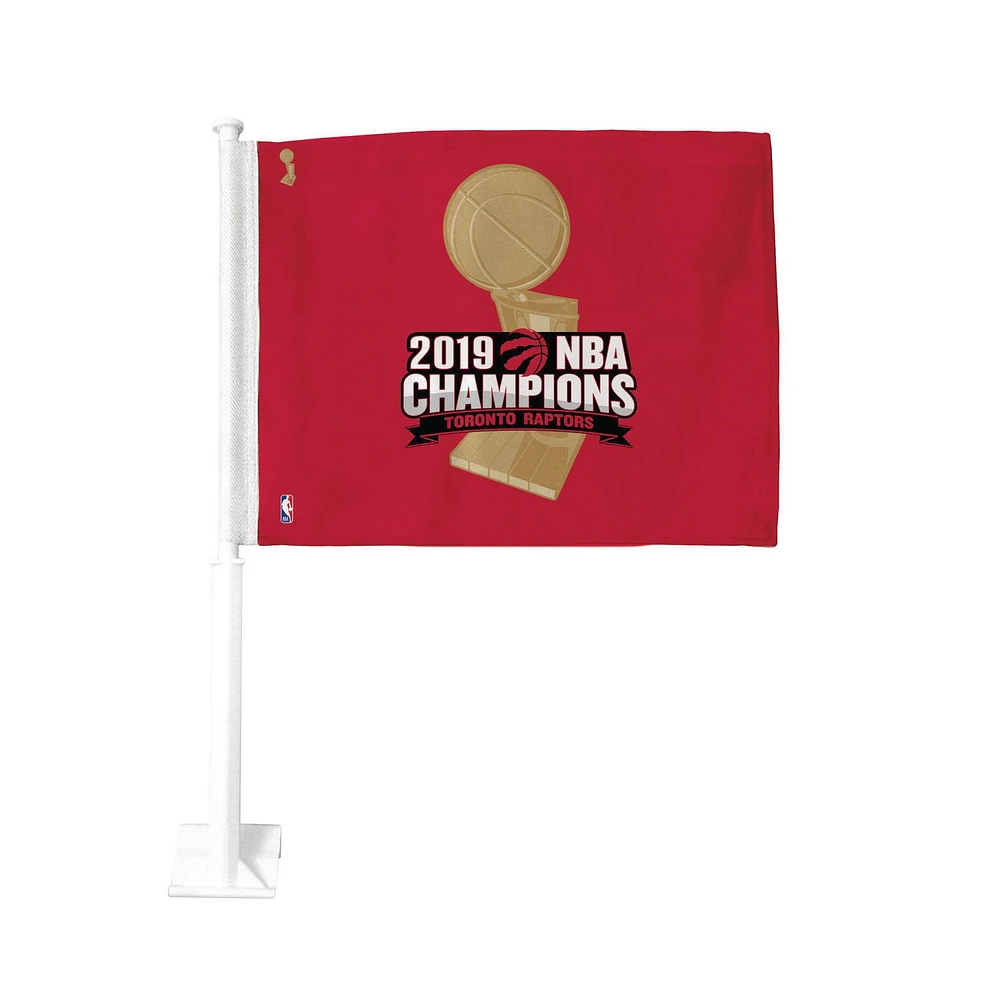 The Sports Vault 2019 Toronto Raptors Champ 1-Sided Car Flag