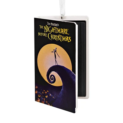 Hallmark Christmas Ornament (Disney Tim Burton's The Nightmare Before Christmas Retro Video Cassette Case)