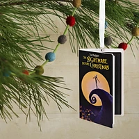 Hallmark Christmas Ornament (Disney Tim Burton's The Nightmare Before Christmas Retro Video Cassette Case)