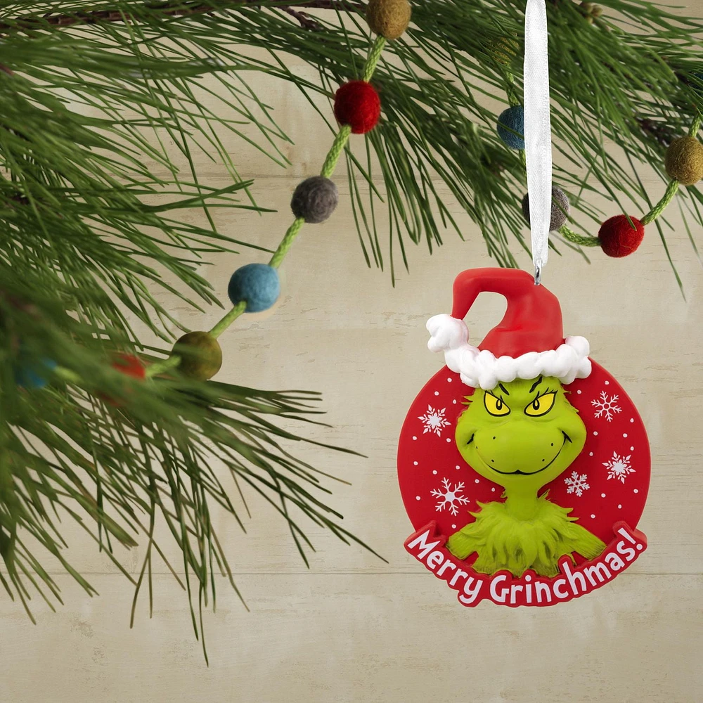 Hallmark Christmas Ornament (Dr. Seuss's How the Grinch Stole Christmas! Merry Grinchmas)