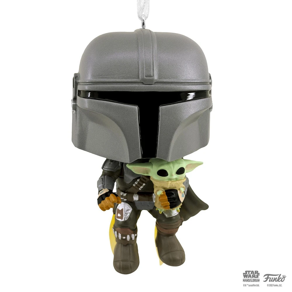 Décoration Hallmark de Noël (Grogu, La Guerre des étoiles : Le Mandalorien, Funko POP!)