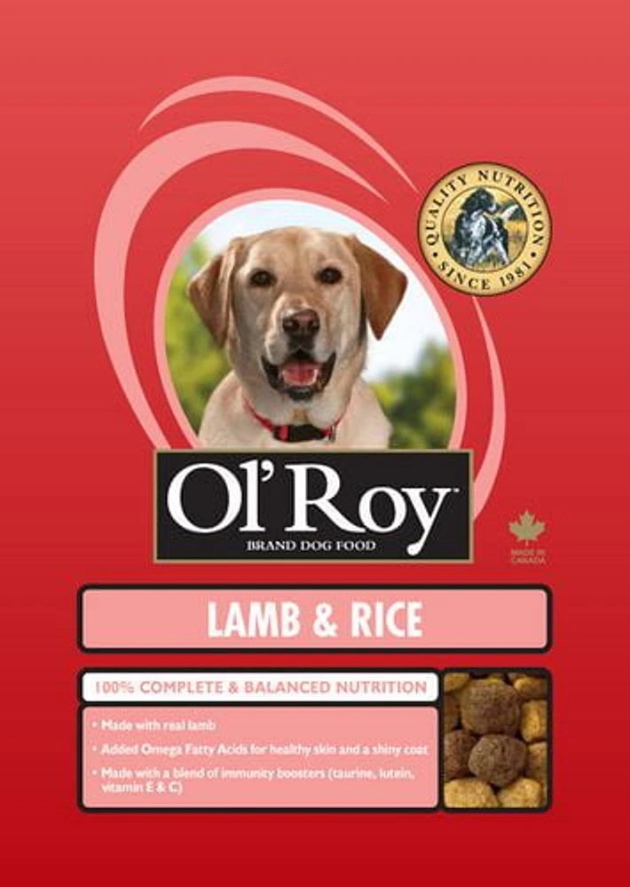 Ol' Roy Lamb & Rice Brand Dog Food