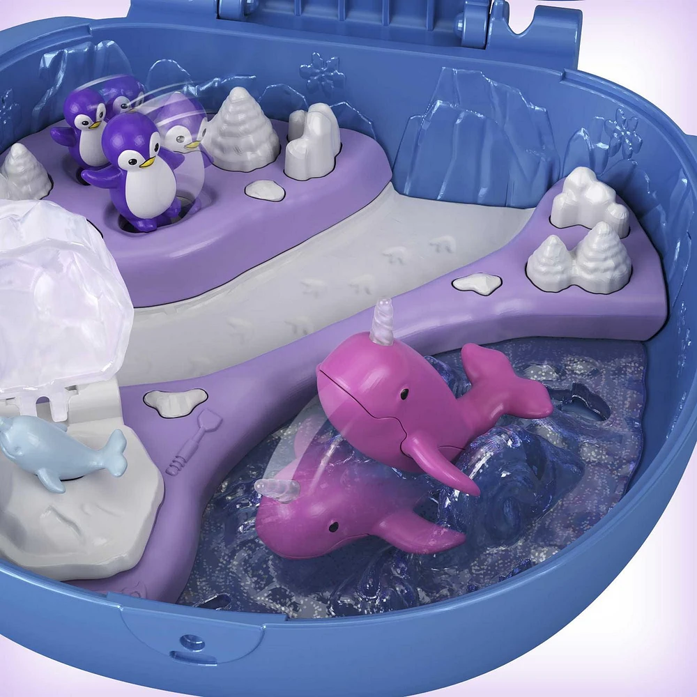 Polly Pocket Freezin' Fun Narwhal Compact