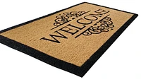 Welcome Coir Door Mat – 18 Inch x 30 Inch, Durable and Stylish Natural Coir Entryway Mat