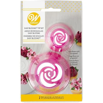 Wilton Easy Blooms Tip Set, Easy Blooms piping tips.