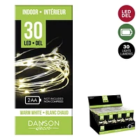 Microdot light string, 30 light microdot string