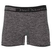 Yves Martin Men's Solid Seamless Heather Trunks