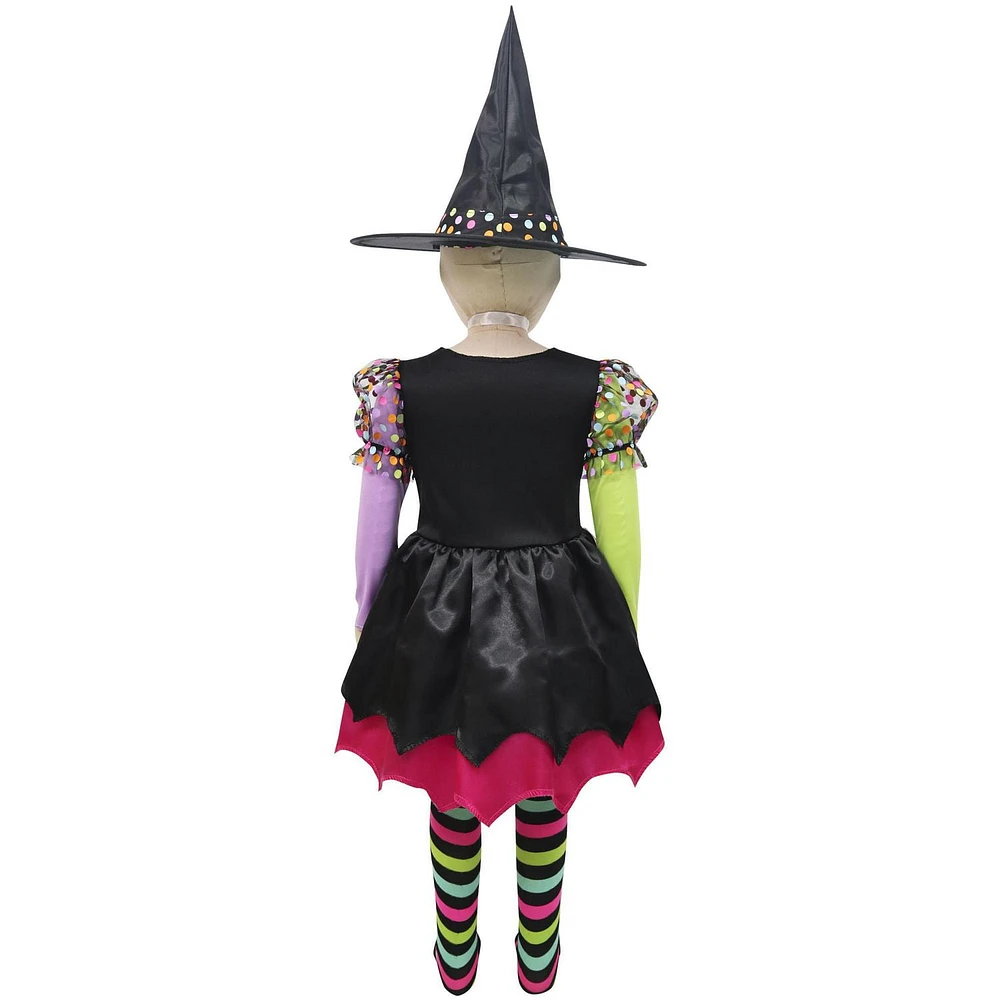 Goodmark Polka Dot Witch Halloween Costume