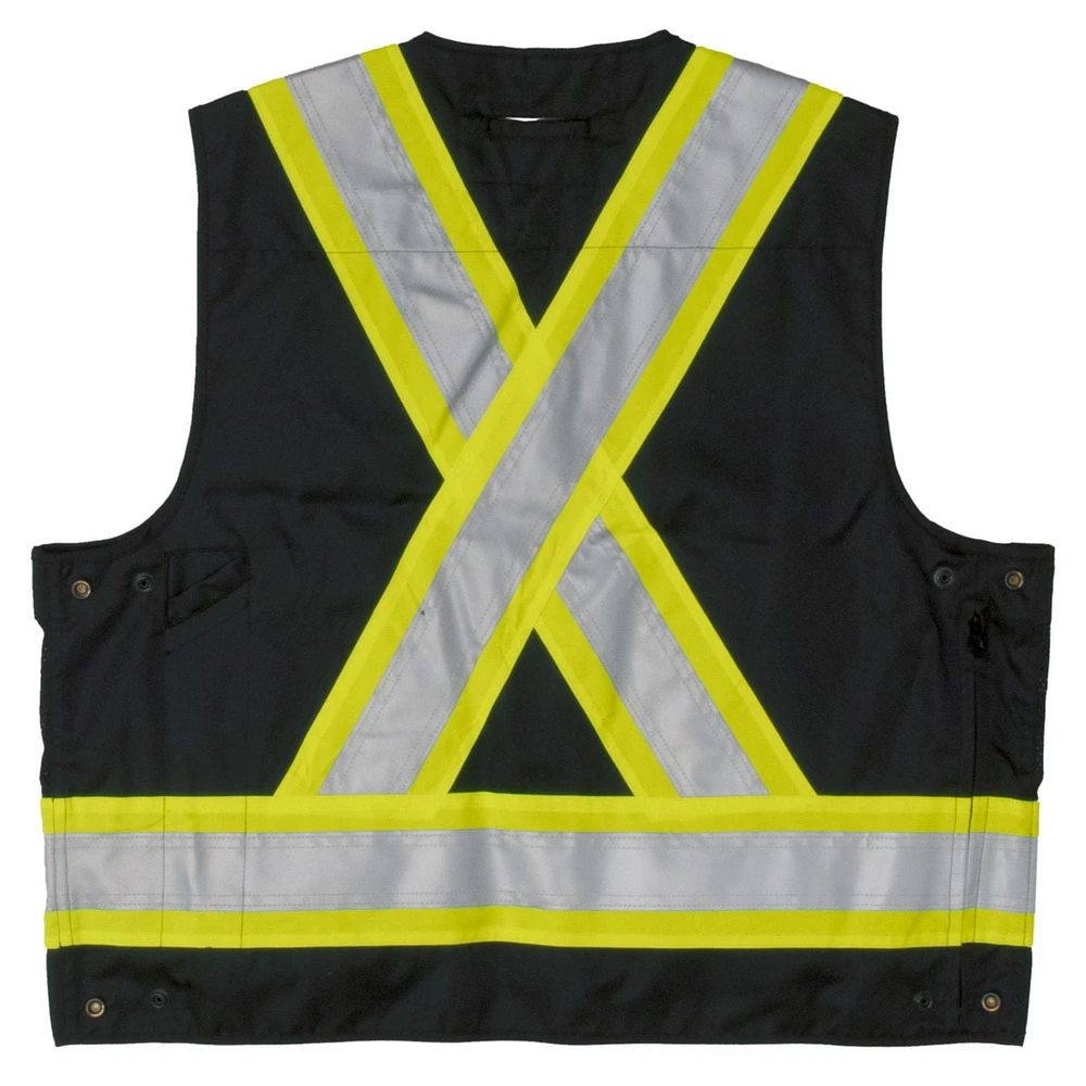 TOUGH DUCK Men's Surveyor Safety Vest