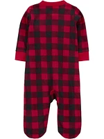 Carter's Child of Mine Baby Neutral Reindeer Sleep n' Play Sizes Preemie-6/9M, Preemie - 6/9 Months