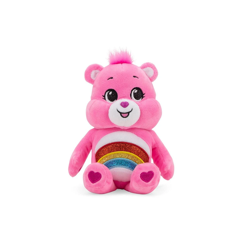 Care Bears 9" Glitter Plush - Cheer Bear