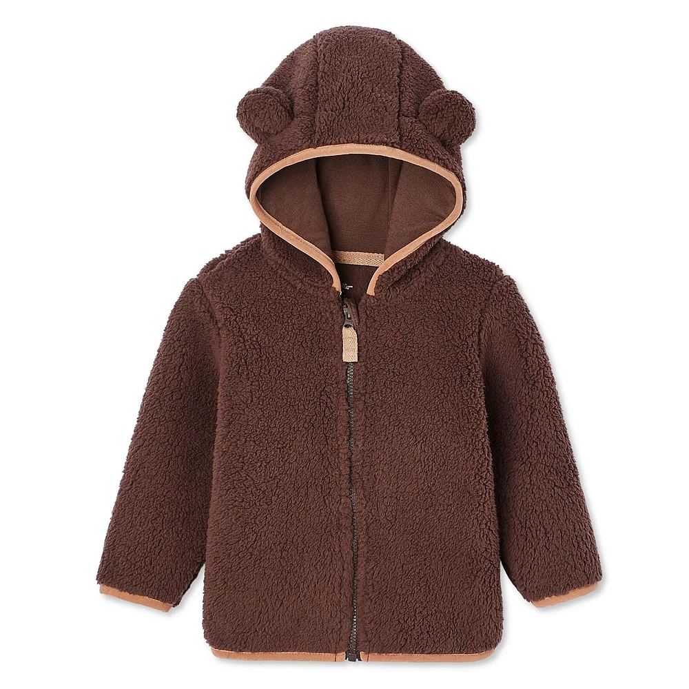 George Baby Boys' Pile Fleece Hoodie