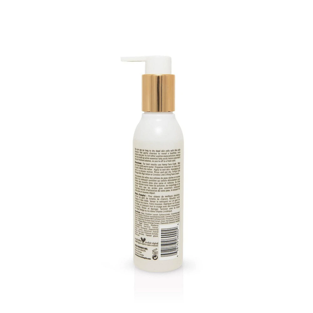 North American Hemp Co. All Natural 3pc Face Care Bundle- Face Wash, Lotion & Exfoliating Cloth