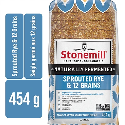 Pain de seigle germé aux 12 grains Honest Wellness Stonemill® 454g