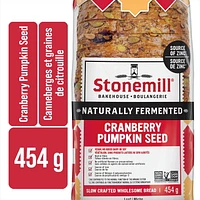 Stonemill® Honest Wellness Cranberry Pumpkin Seed Sliced Bread, 454 g