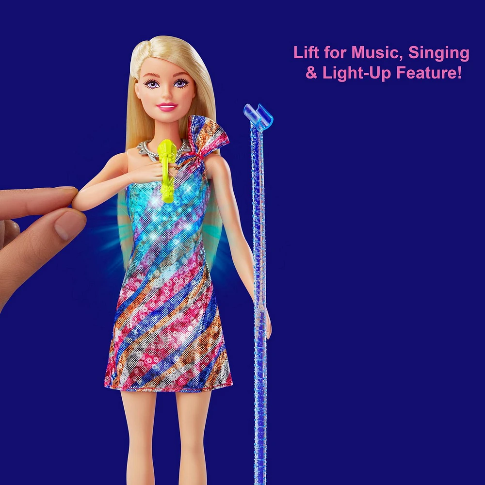 Barbie: Big City, Big Dreams Barbie “Malibu” Doll with Music Feature, 3 to 7 Years