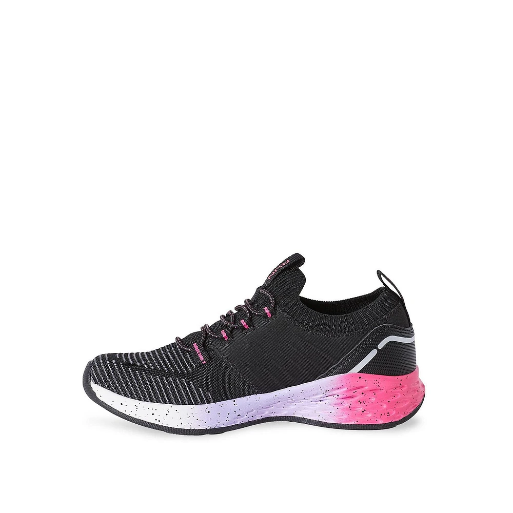 Athletic Works Girls' Lennox Sneakers