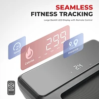 Sunny Health & Fitness Treadpad Pacer Dual Mode Walking/Running Treadmill with 6-Level Auto Incline, Remote Control & Exclusive SunnyFit App Enhanced Bluetooth Connectivity