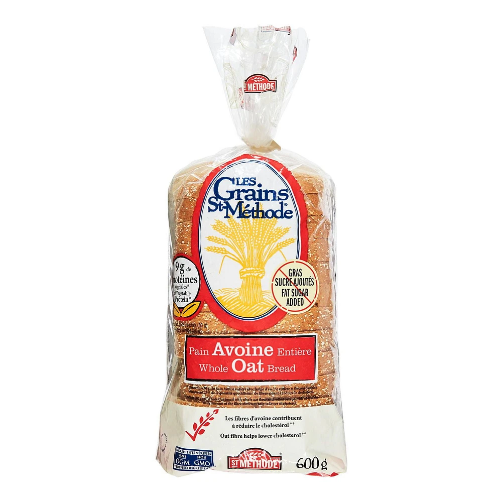 Les Grains St-Méthode Whole Oat Bread