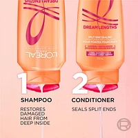 Dream Lengths Shampoing Pointes Fourchues 375 ml Pour Cheveux Longs et Abimés
