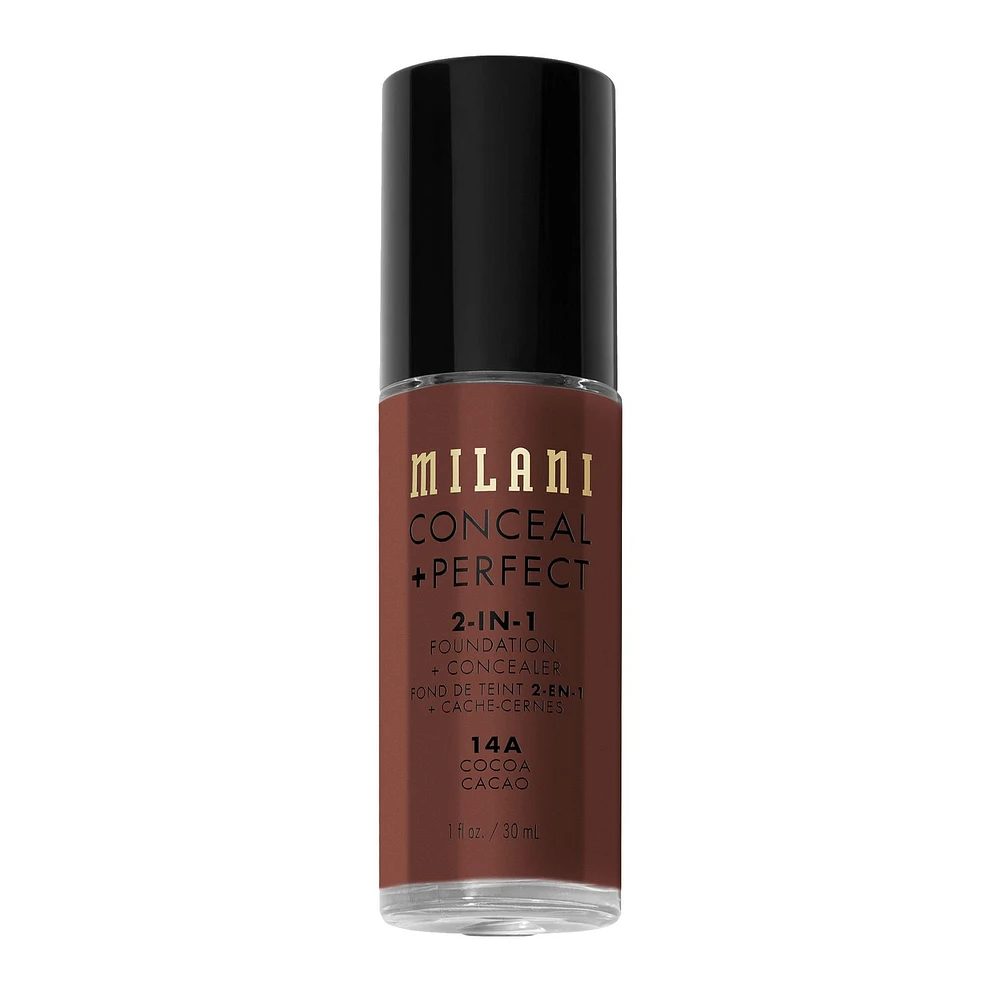 Milani Conceal+Perfect 2-in-1 Fond de teint et correcteur Milani Conceal+Parfait 2-en-1