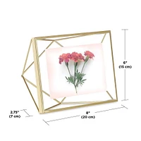 Umbra Prisma Picture Frame,Matte Brass