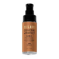 Milani Conceal+Perfect 2-in-1 Foundation and Concealer, Milani Conceal+Perfect 2-in-1