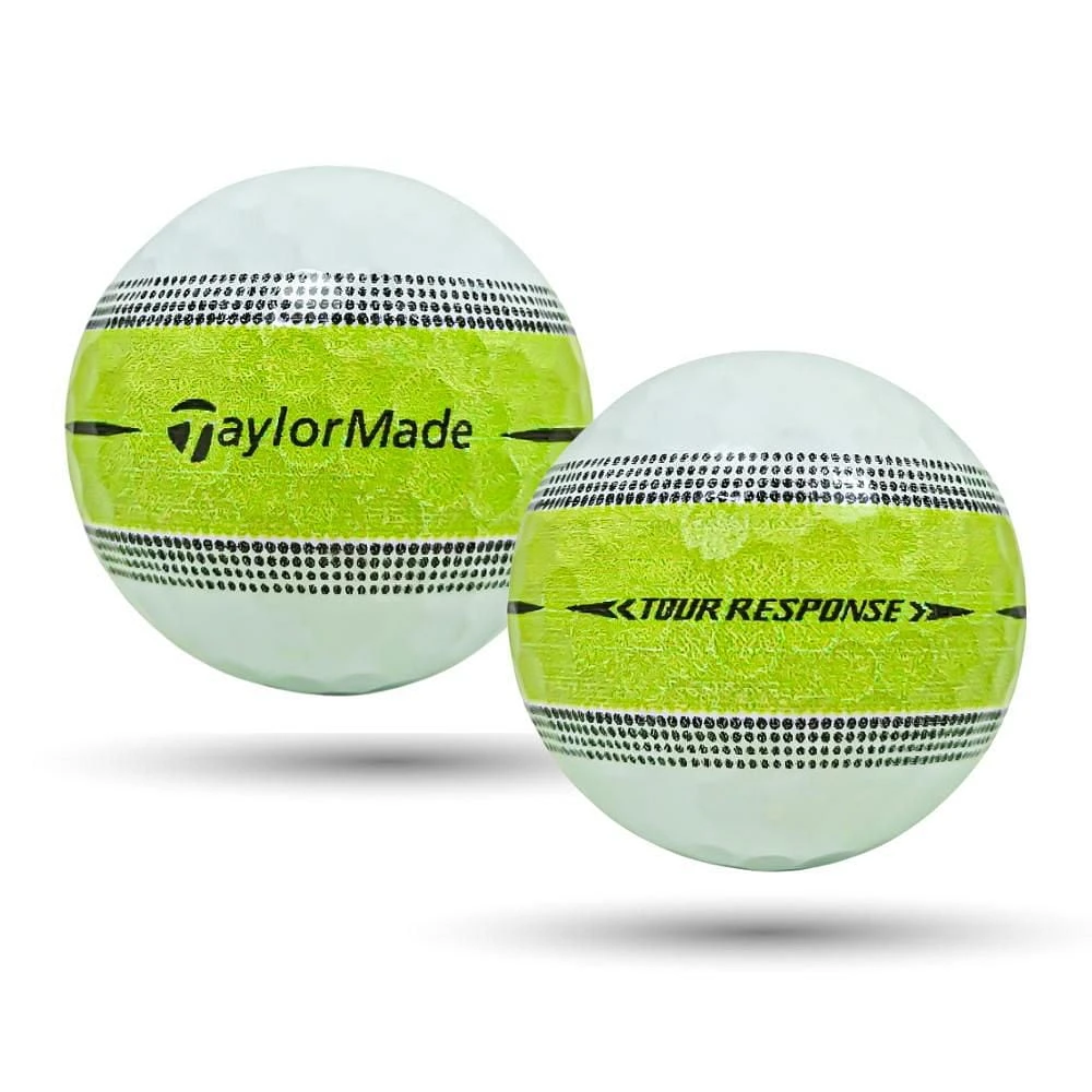 Mulligan - 12 Taylormade Tour Response Stripe Pristine  Recycled Used Golf Balls, Mix