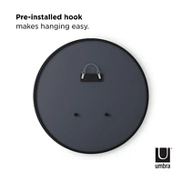 Umbra Hub Decorative  Round Wall Mirror,Black