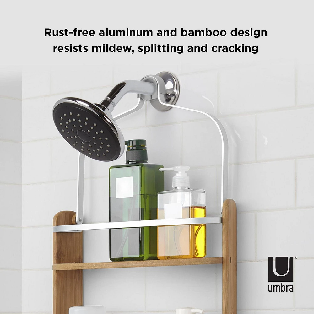 Umbra Aquala Shower Caddy,Natural