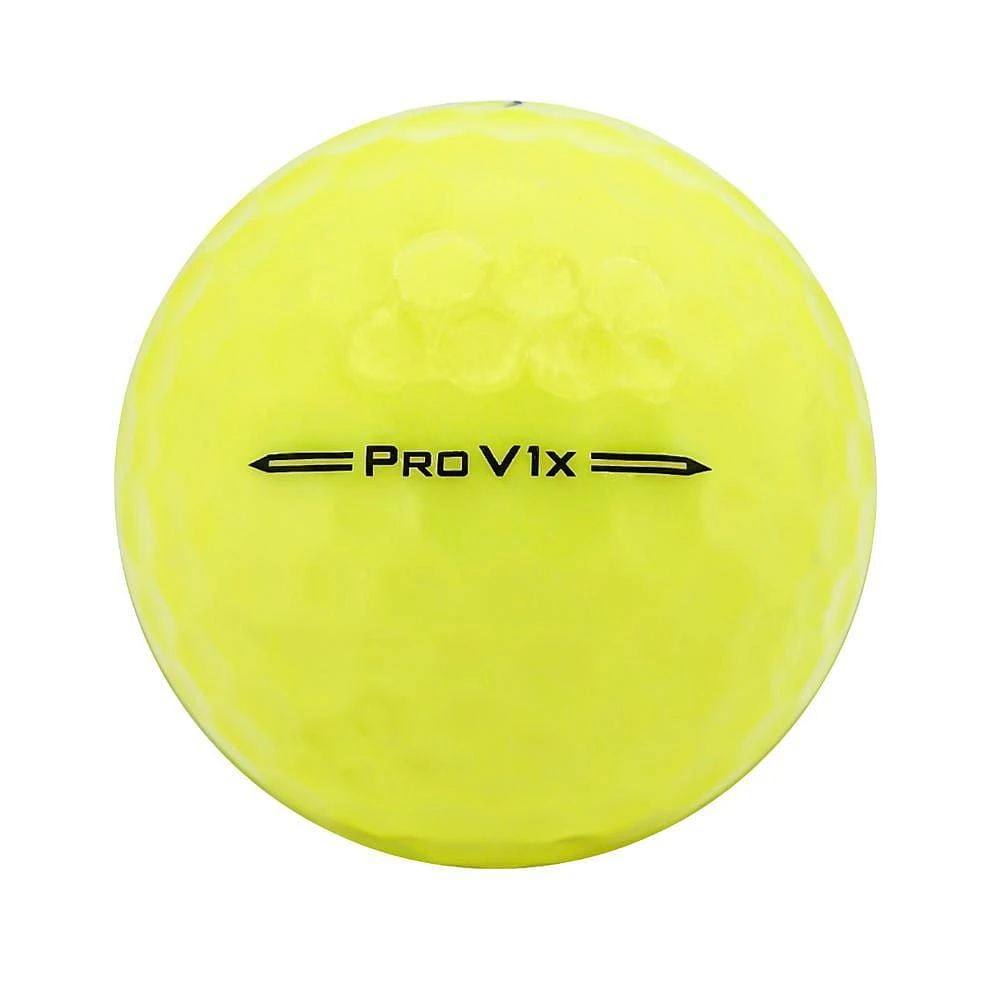 Mulligan - 36 Titleist Pro V1x 2023-2024 5A Mint Recycled Used Golf Balls, Yellow