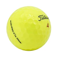 Mulligan - 36 Titleist Pro V1x 2023-2024 5A Mint Recycled Used Golf Balls, Yellow