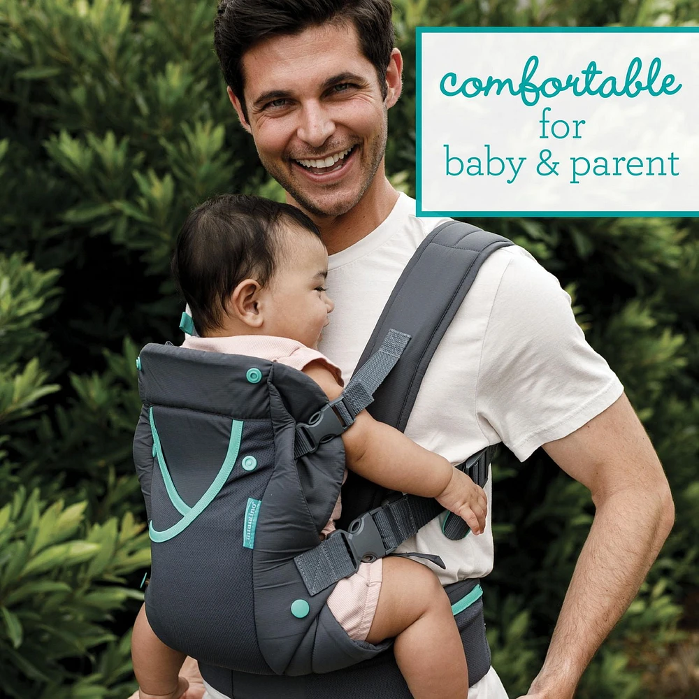 Porte-bébé Infantino Carry On Active - Gris porte-bébé multi-poches
