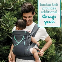 Porte-bébé Infantino Carry On Active - Gris porte-bébé multi-poches