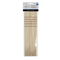 MS Bamboo Chopsticks, 12 pairs, 10.43 x 0.23 x 0.11inch, Chopsticks