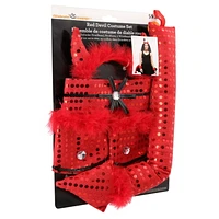 5PCS COSTUME DEVIL