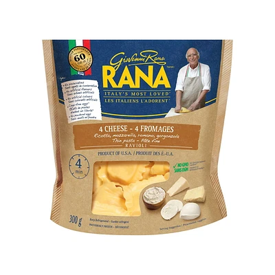 RANA 4 Cheese Ravioli Pasta, 300g